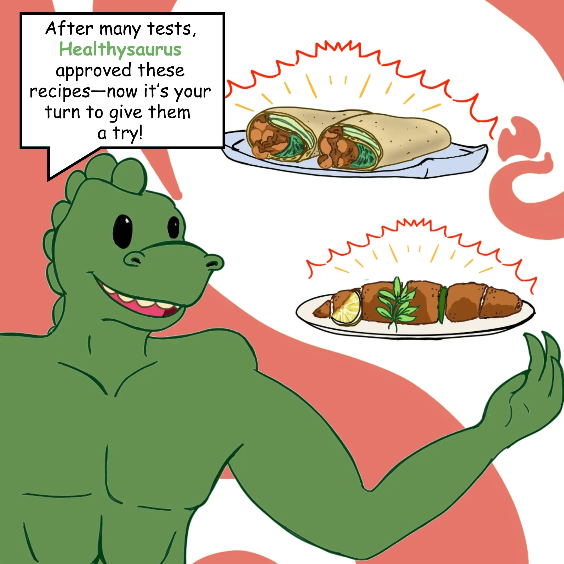Healthysaurus comic panel 8